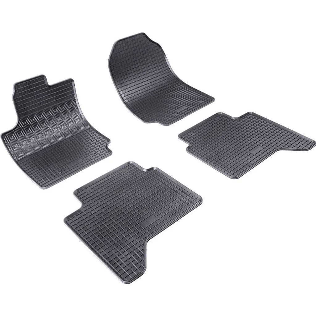 Set Tappetini Rigum su Misura Ford Ranger 2012-2022 | Gomma Alta Densità