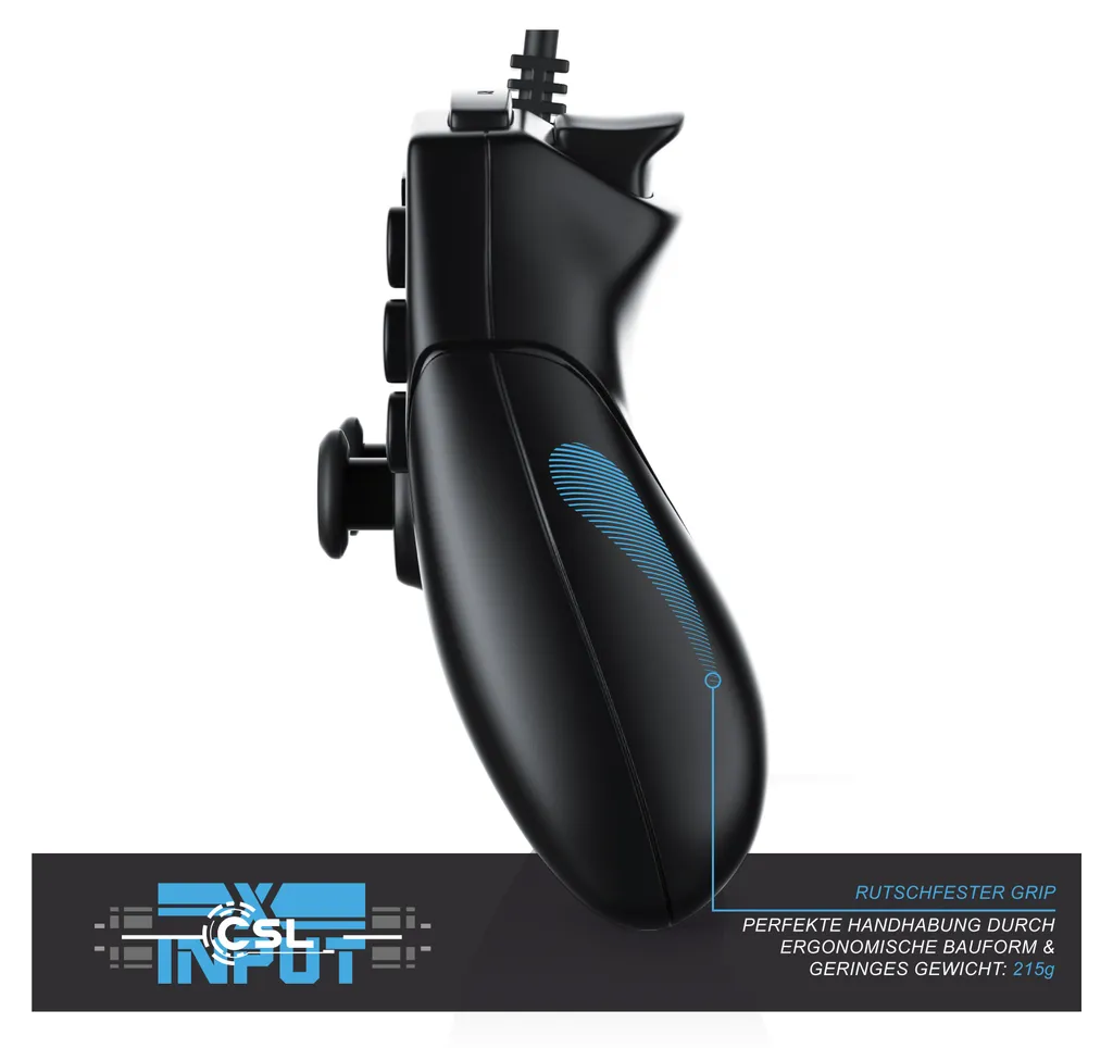 Controller Gamepad USB CSL per PC PS3 Android - Feedback Doppia Vibrazione - 7