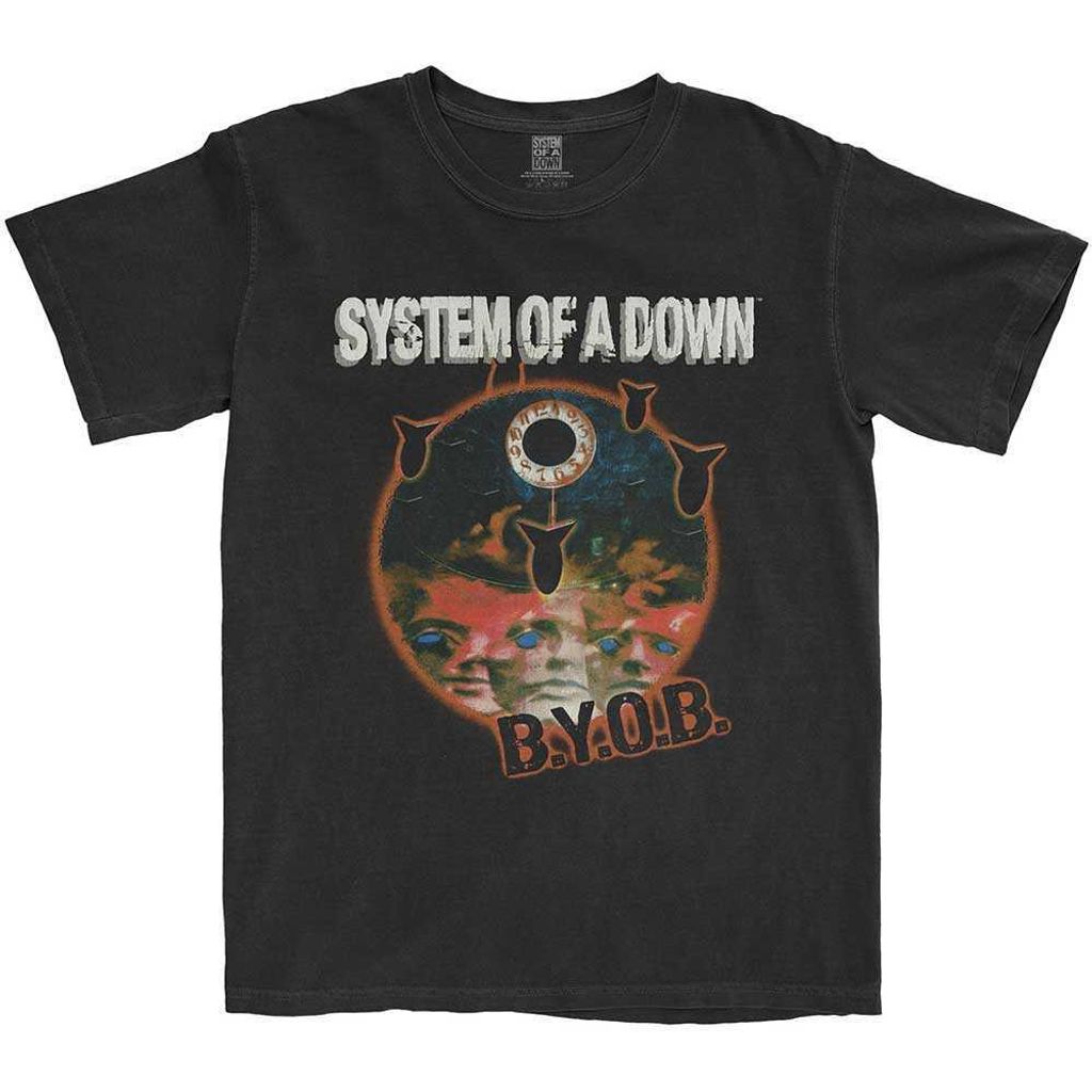 System of a Down BYOB Classic Black L Tričko Obrázek produktu 