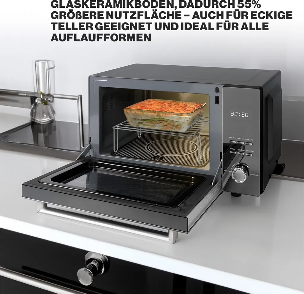 MWG 1204 Micro-ondes avec grill cavalier : Puissance et Performance - 13