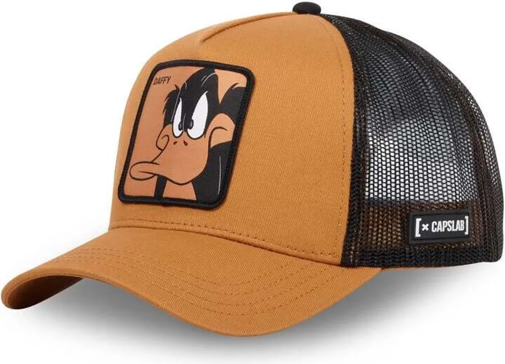 Casquette Capslab Looney Tunes Duffy Duck Multicolore Style Trucker