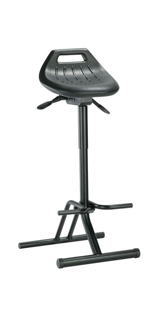 Stehhilfe Integralschaum Sitz-H.640-840mm STA schwarz klappbar