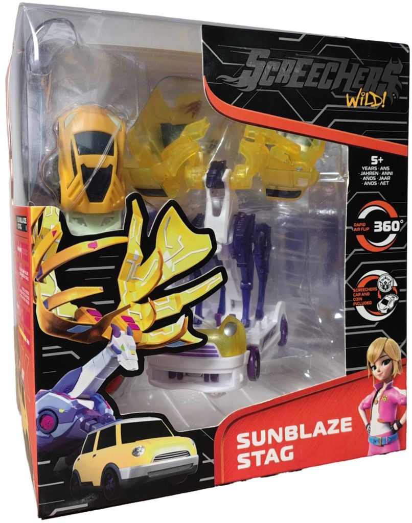 Screechers Wild ! Sunblaze - Ensemble de transformation en Image du produit 