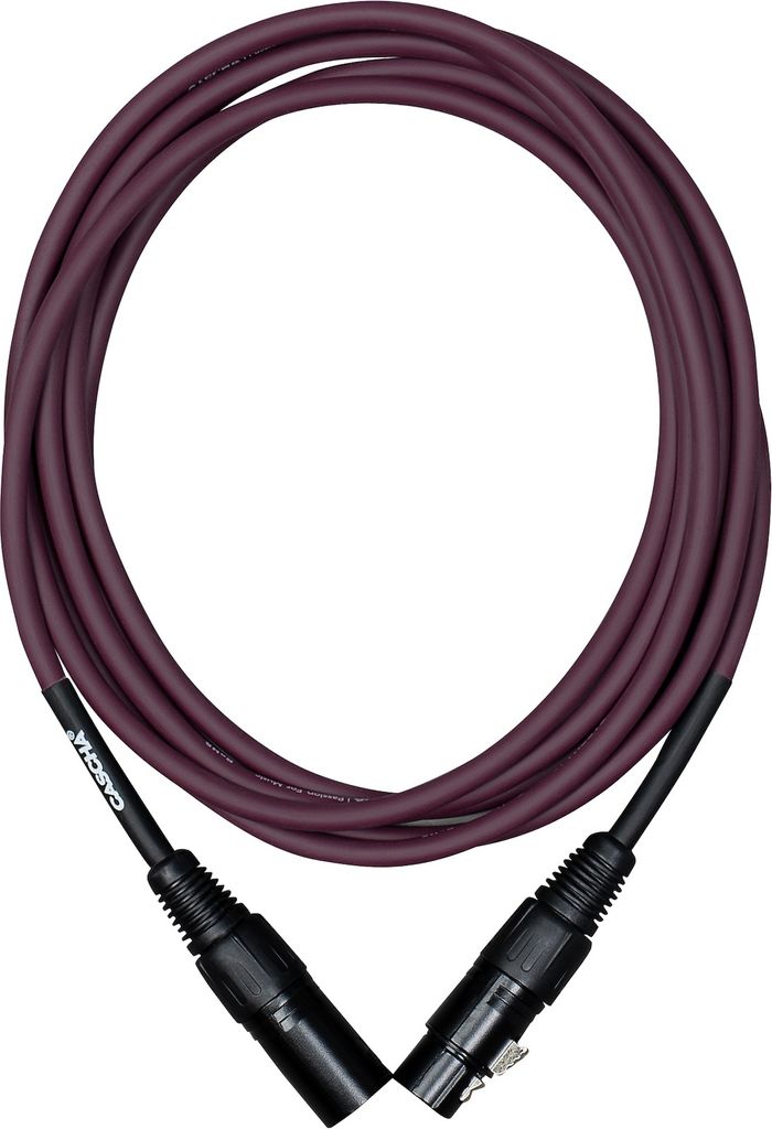 Cascha Standard Line Microphone Cable Purple 9 m Mikrofonkabel