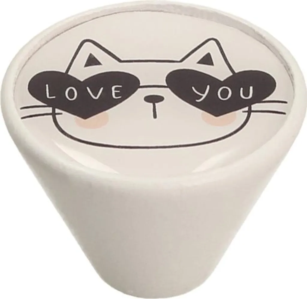 Manopola GD09 Bianco Opaco Cat. 1 | Pomello Design per Mobili Moderni