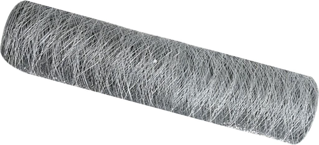 Möbel Hexagonzaun 0.6x10 m Feuerverzinkter Stahl - Metallzäune 42005635
