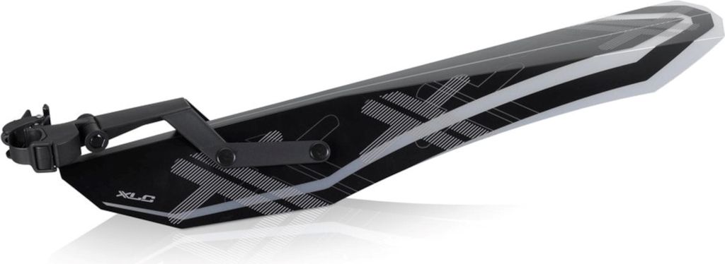 XLC MG-C06 Mudguard / Schmutzfänger für Hinterrad 26-29', schwarz/transparent