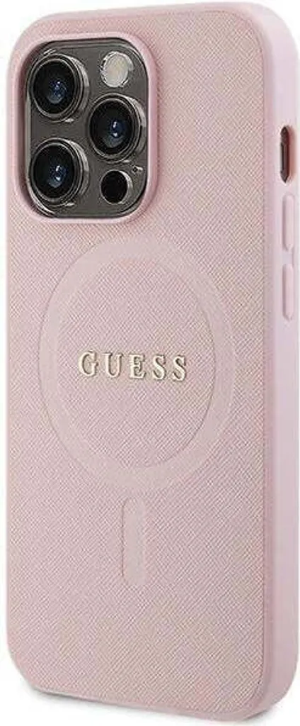 Recensione Cover Guess iPhone 13 Pro MagSafe Rosa Saffiano - 2