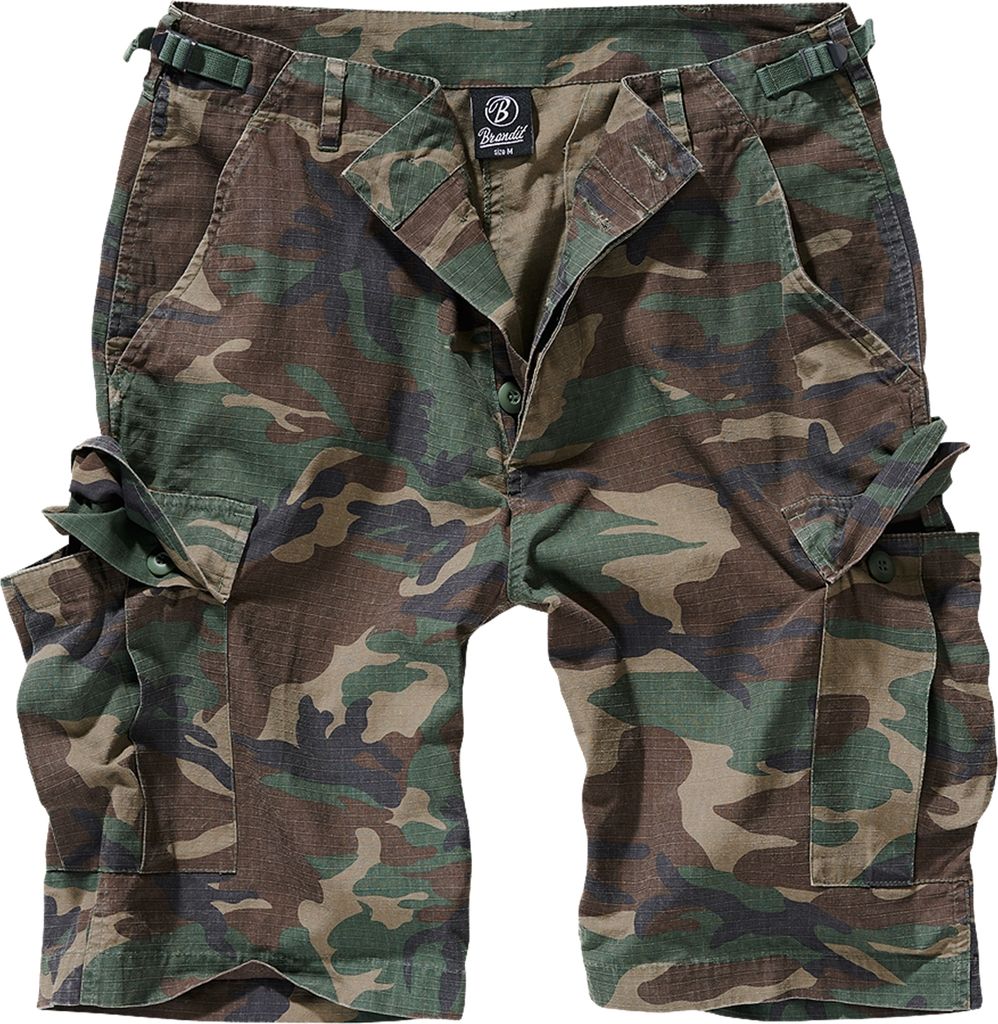 Brandit BDU Ripstop Shorts woodland, 4XL Immagine del prodotto 