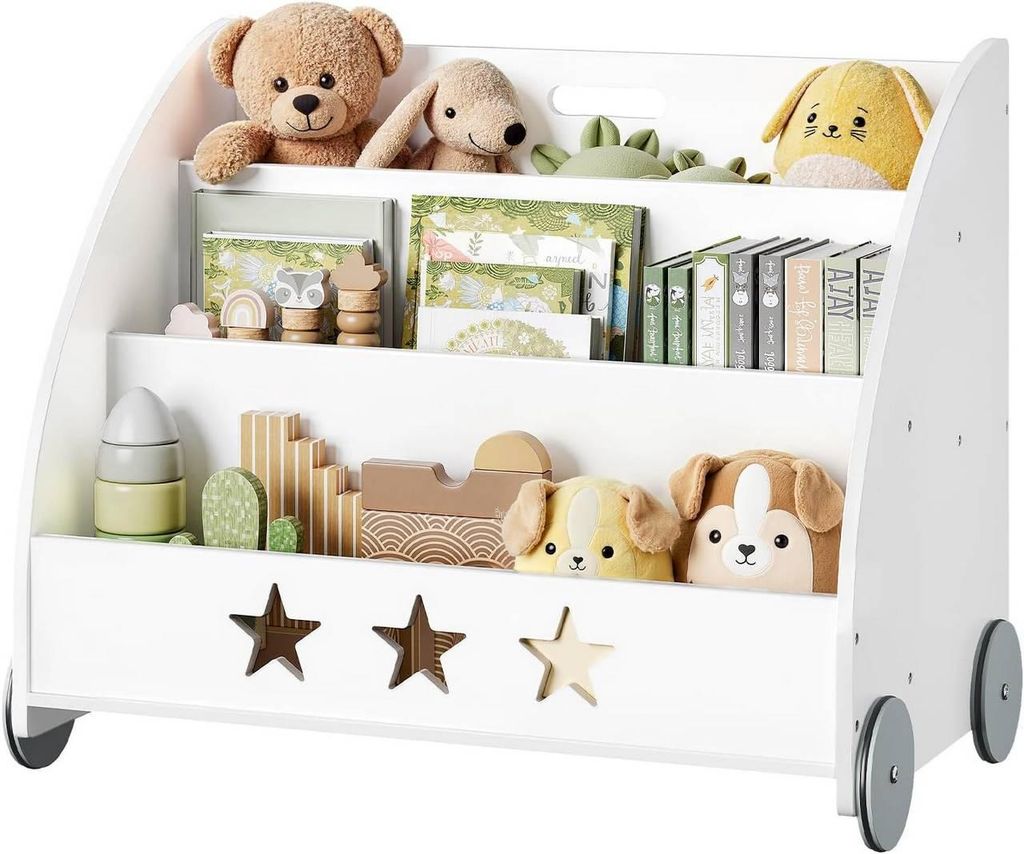 WOLTU Kinderregal Bücherregal für Kinder, Spielzeugregal Produktbild 