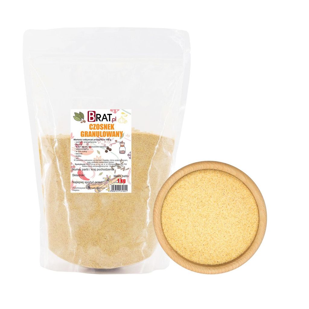 Czosnek granulowany 1kg Brat.pl Zdjęcie produktu 