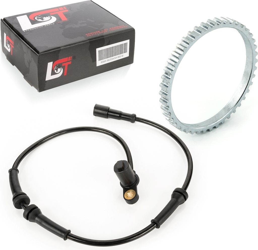 ABS-Sensor und ABS-Ring Set Vorderachse 44 Zähne für RENAULT MEGANE I SCENIC I
