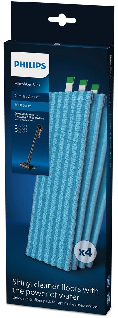 Philips Mikrofaser-Pads für kabellosen Staubsauger für die Produktbild 