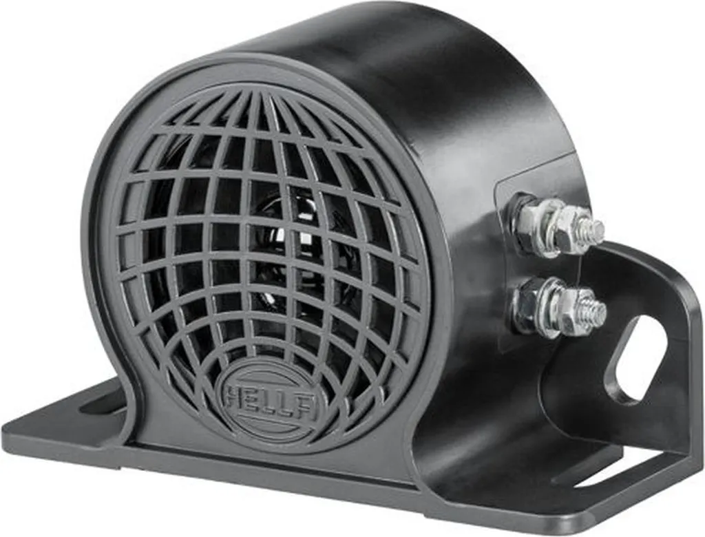 Bruiteur de recul HELLA 107 dBA puissant 48V connexion par vis fixe