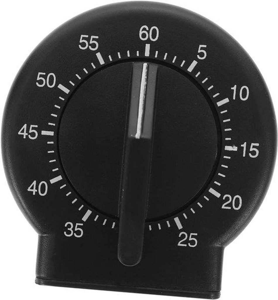 Elektronische Timer für die Küche - 60 Minuten - Schwarz