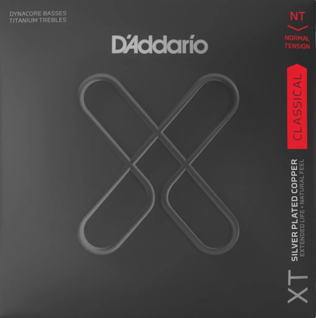 D'Addario XTC45TT Dynacore Titanium Normal : Cordes Traitées XT Durable