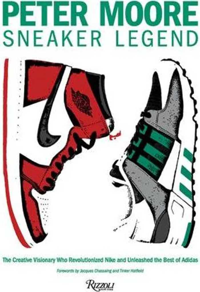 Livre Peter Moore : La légende de l'espadrille, l'histoire de la mode