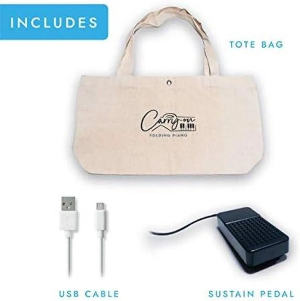 Piano de voyage pliable 88 touches, solution MIDI USB pour musiciens