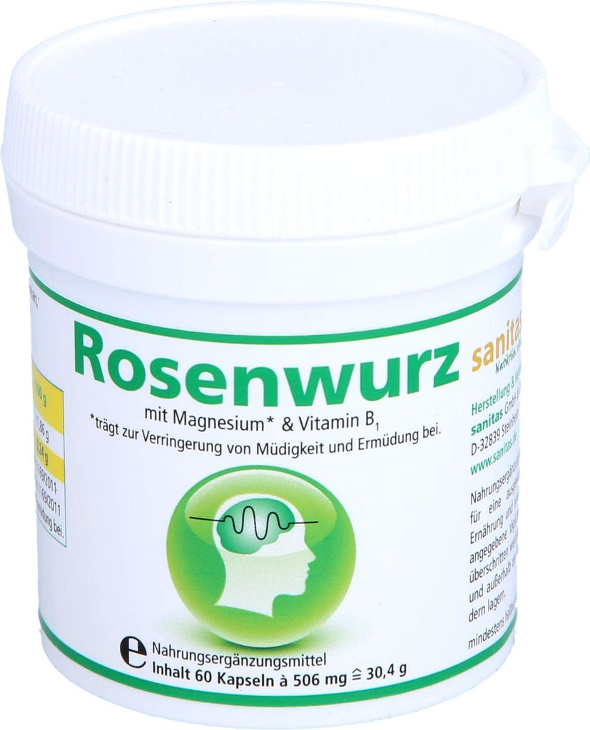 Rosenwurz Kapseln, 60 St. Kapseln