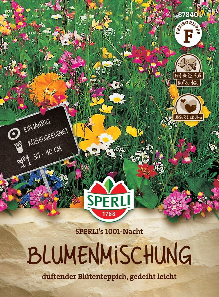 Sommer-Blumen-Teppich 1001 Nacht | Blumenmischung von Sperli