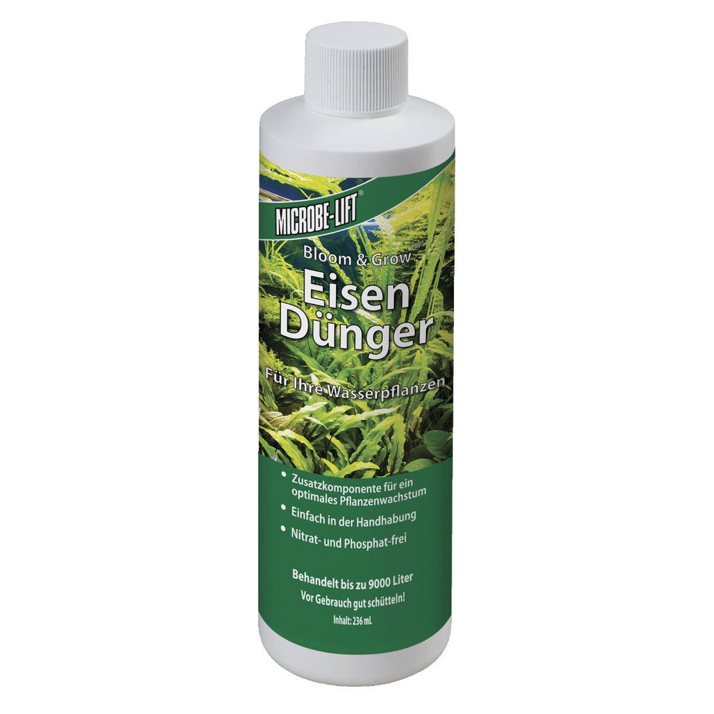Microbe-Lift Aquarien flüssiger Eisen Dünger für Pflanzen Plants Fe 118 ml