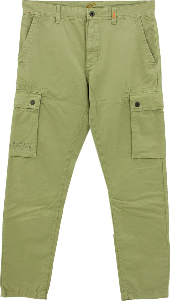 33095 Camel Active, Toronto Cargo, Herren Jeans Hose, Gabardine Stretch, light khaki (31), W 34 L 30