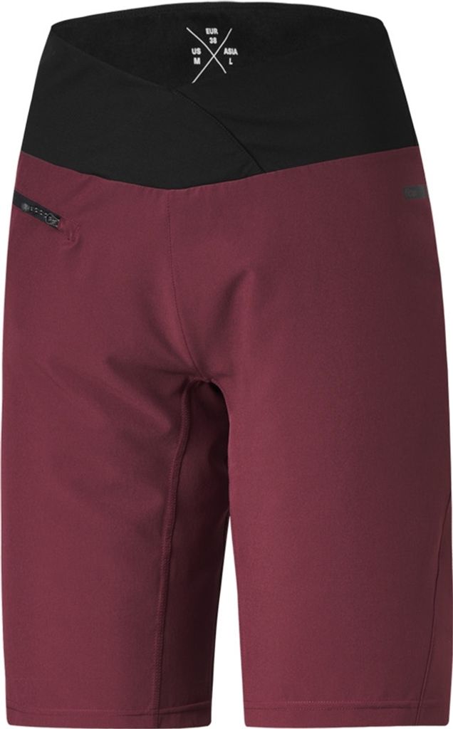 iXS Women's Flow Lite 1.0 Hip-Hugger Shorts Raisin 40