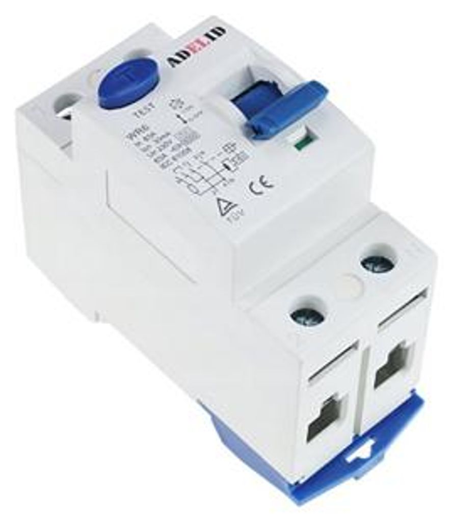 Adelid WR6 25/2/30 Proudový chránič 25A 30mA 1F Obrázek produktu 
