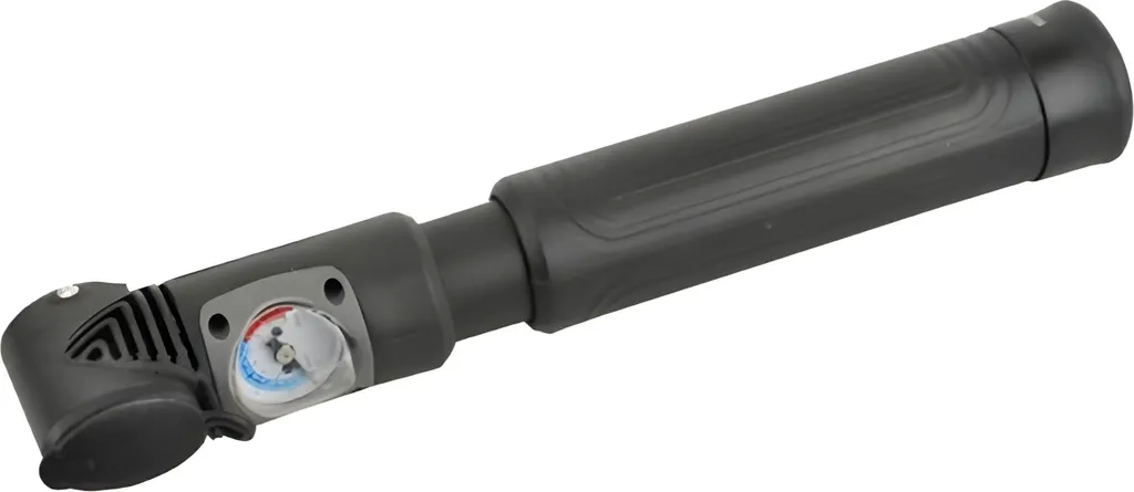 Pompe à main vélo compacte et réversible FISCHER pour valves mixtes