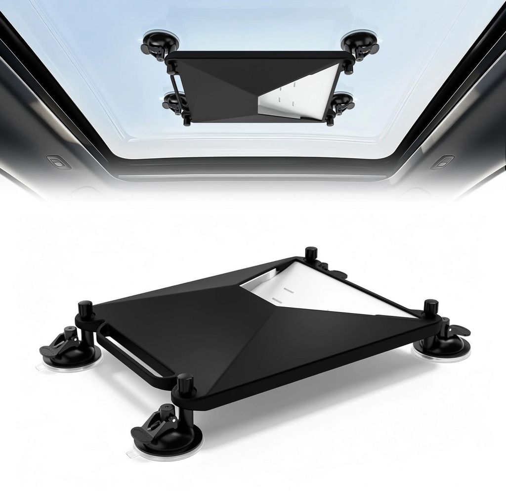 Solidchoice – 2-in-1 Starlink Mini-Halterung für das Auto, mit Silikonhülle und Vakuumfuß