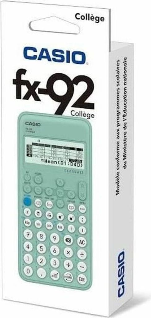 Casio Calculatrice Scolaire FX-92 kalkulator biurowy z Zdjęcie produktu 