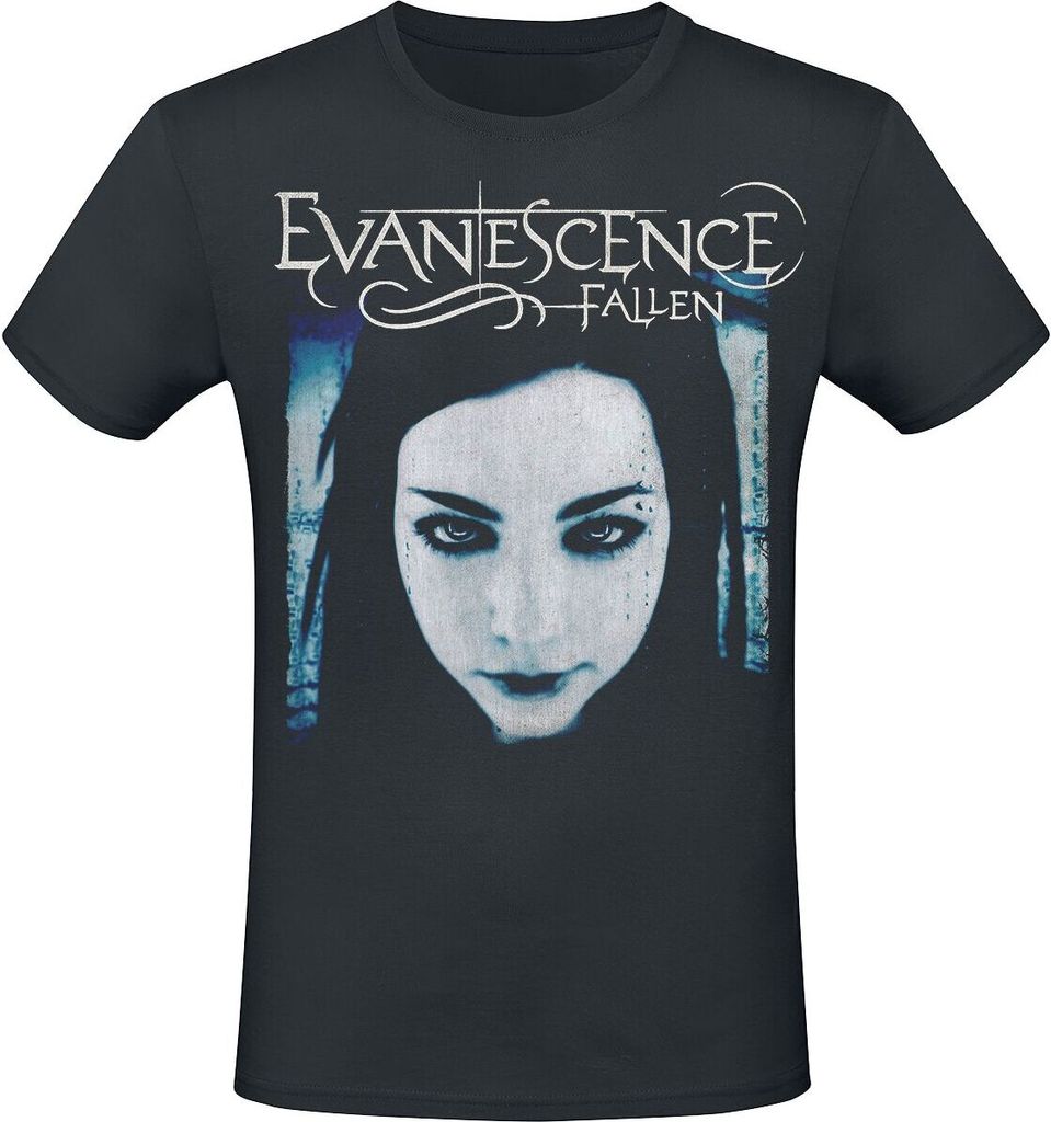 Evanescence T-Shirt Herren Fallen schwarz M