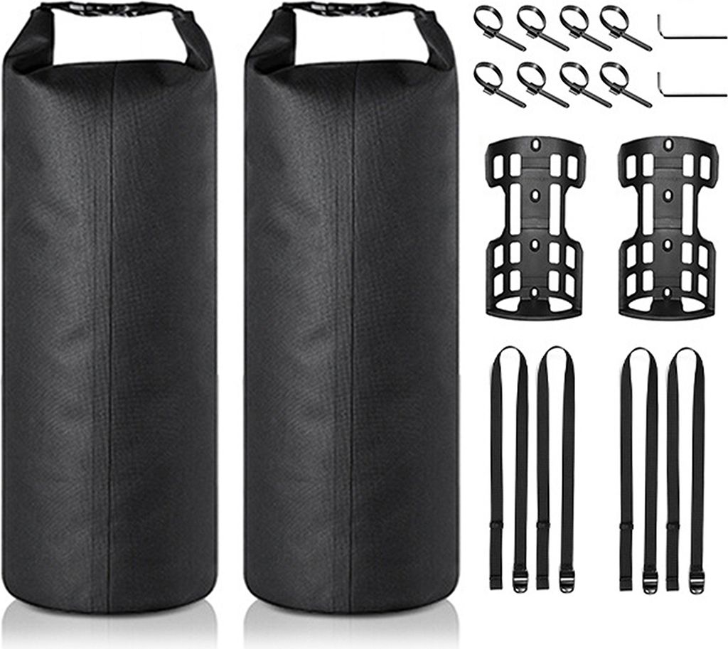 7L Fahrradgabeltasche, wasserdicht, Rolltop, Trockentasche, Produktbild 