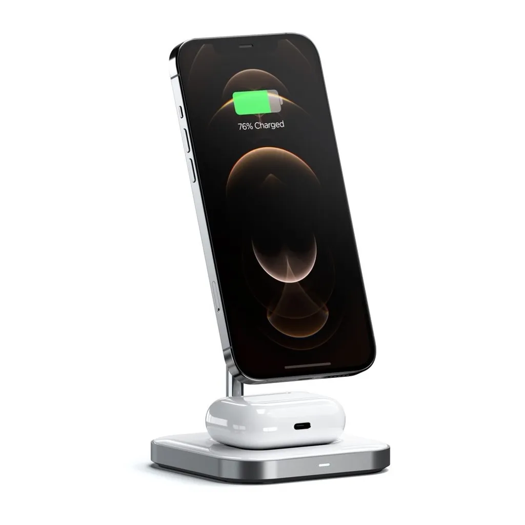 Recensione Satechi 2-in-1 Stand Wireless Grigio per iPhone e AirPods