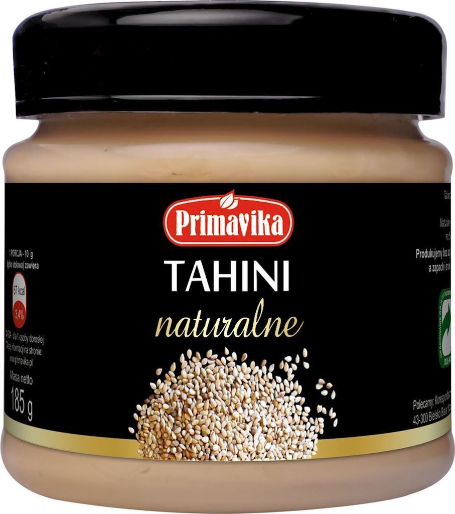 TAHINI (SEZAMOVÁ PASTA) 185 g - PRIMAVIKA Obrázok produktu 