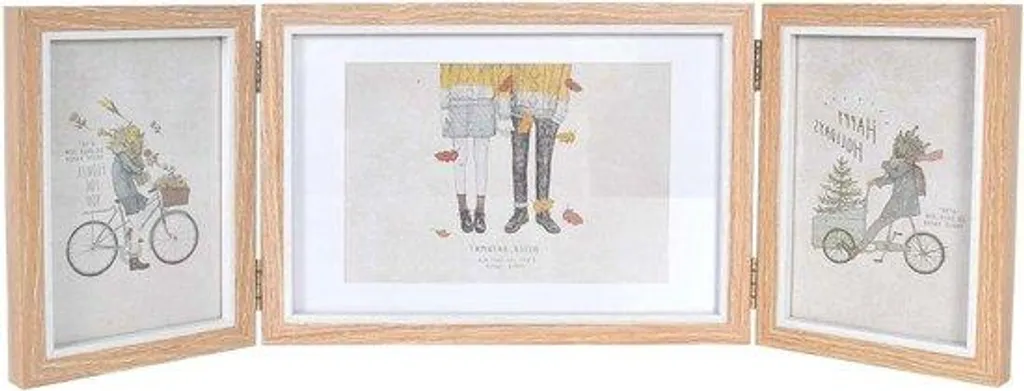 Cadre photo bois à poser 10x15 / 13x18 cm - Idéal cadeau fête des mères
