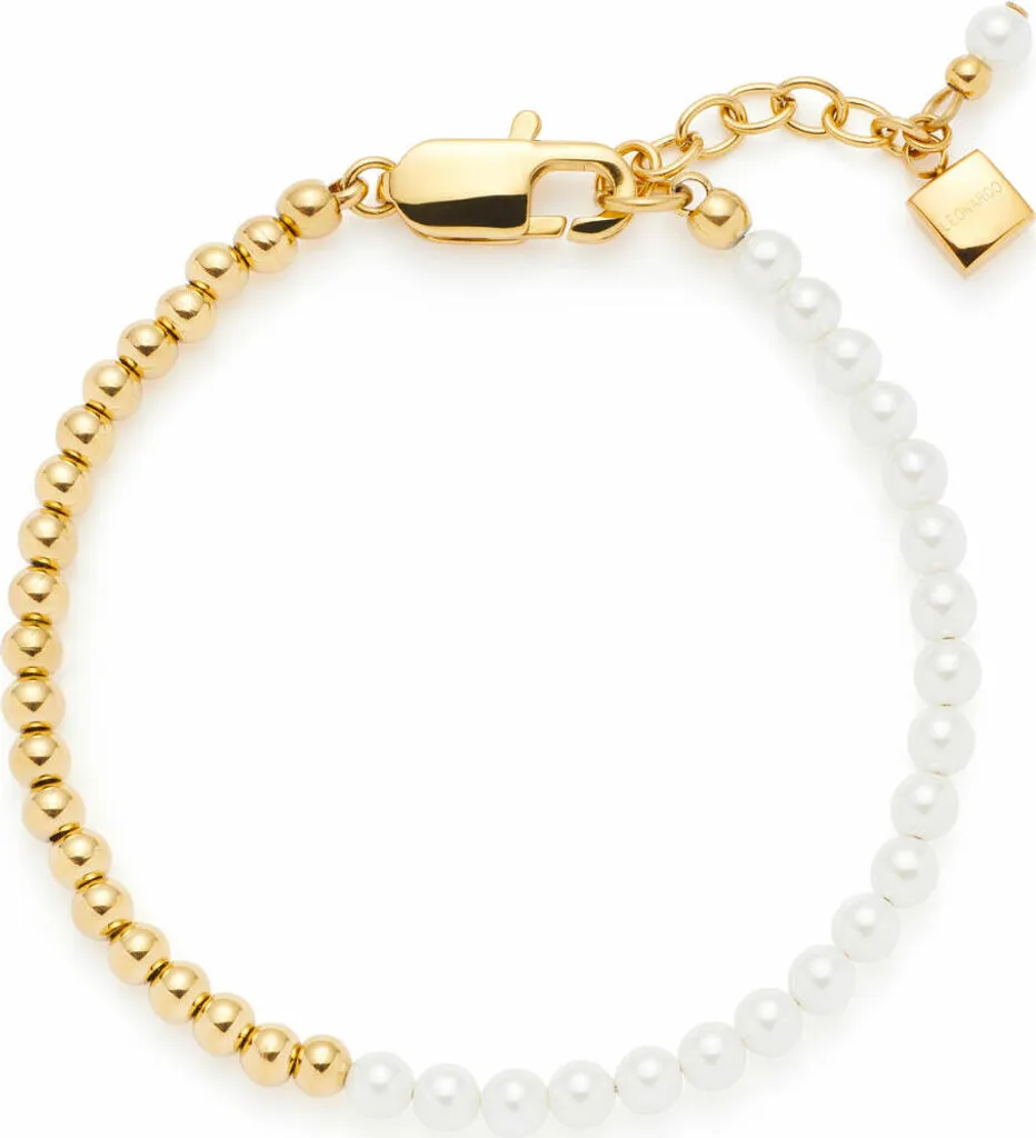 Regalo Donna: Bracciale Leonardo Jewels Lucinda Oro e Perle