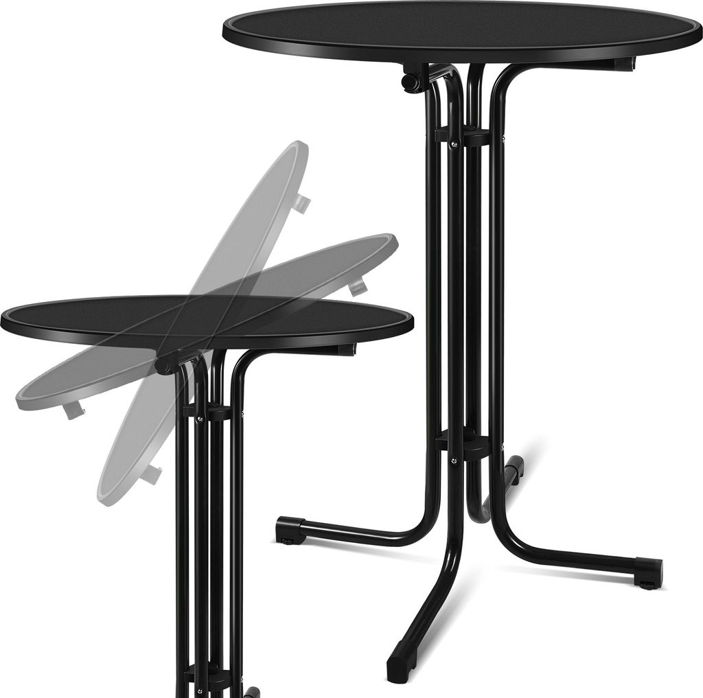 Bettizia 2x barový stôl skladací Ø 80 cm bistro stôl párty Obrázok produktu 