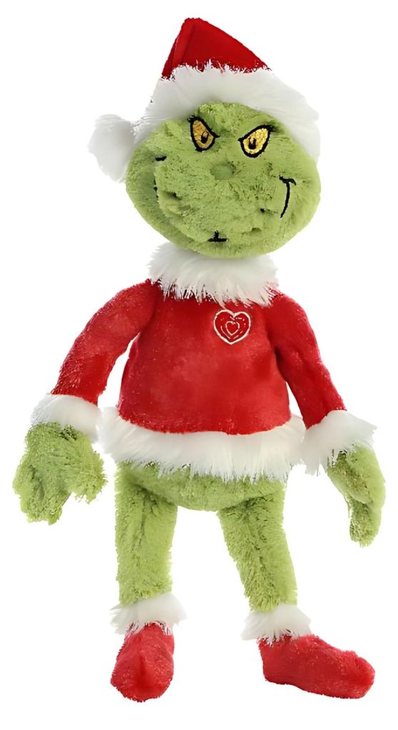 Grinch Santa Plush – Lingua: Inglese Immagine del prodotto 