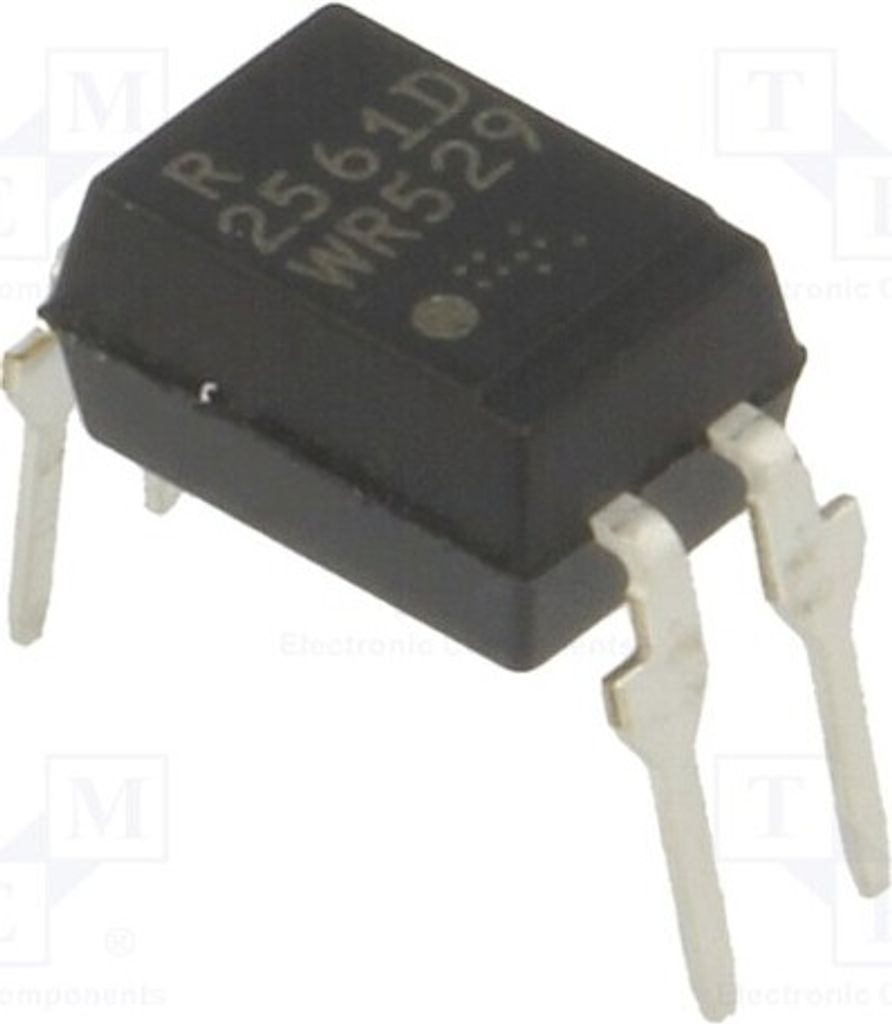 1x Optokoppler Kanäle: 1 THT Uce: 80V PS2561D-1Y-A Optokoppler - ausgang