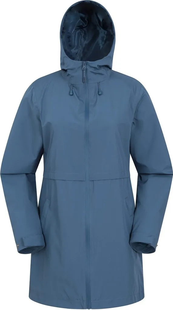 Mountain Warehouse Veste Hilltop II Femme - Imperméable Bleu Foncé 44 FR