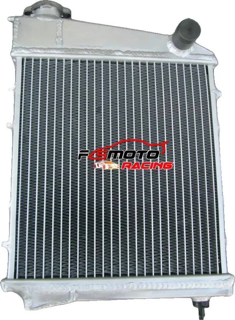 Radiatore in alluminio, dimensioni nucleo 270 mm × 258 mm × 40 mm, dimensioni totali 360 mm × 270 mm × 52 mm, dimensioni ingresso/uscita Φ25 mm, 2 file, compatibilità con AUSTIN ROVER MINI COOPER & MORRIS 1967-1991