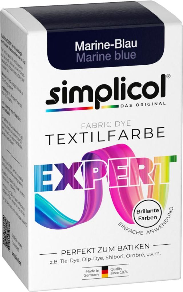 Ekspert w dziedzinie farbowania tkanin Simplicol do Zdjęcie produktu 
