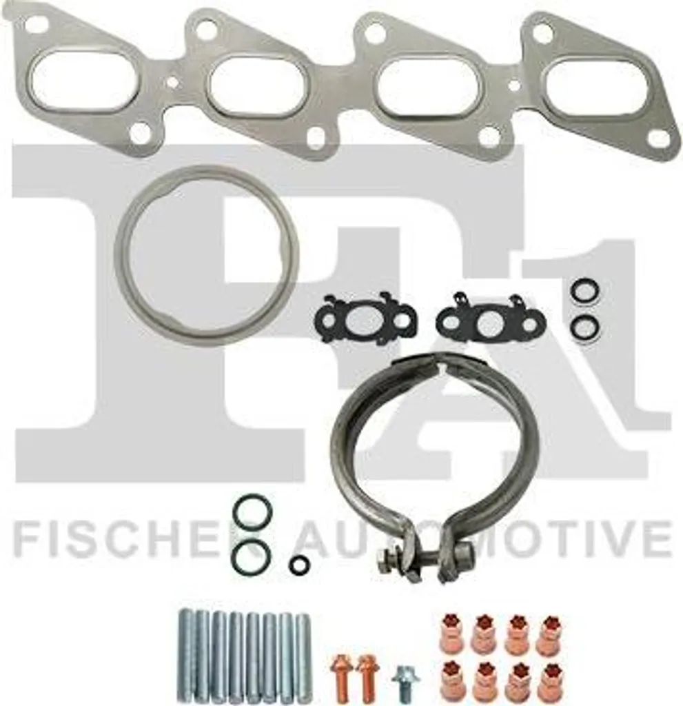 FA1 KT120390 Kit di montaggio, turbocompressore OE compatibile con Cruze, Orlando, Trax, Adam, Astra J, Cascada, Corsa D, Corsa E, Insignia, Meriva, Mokka, Zafira