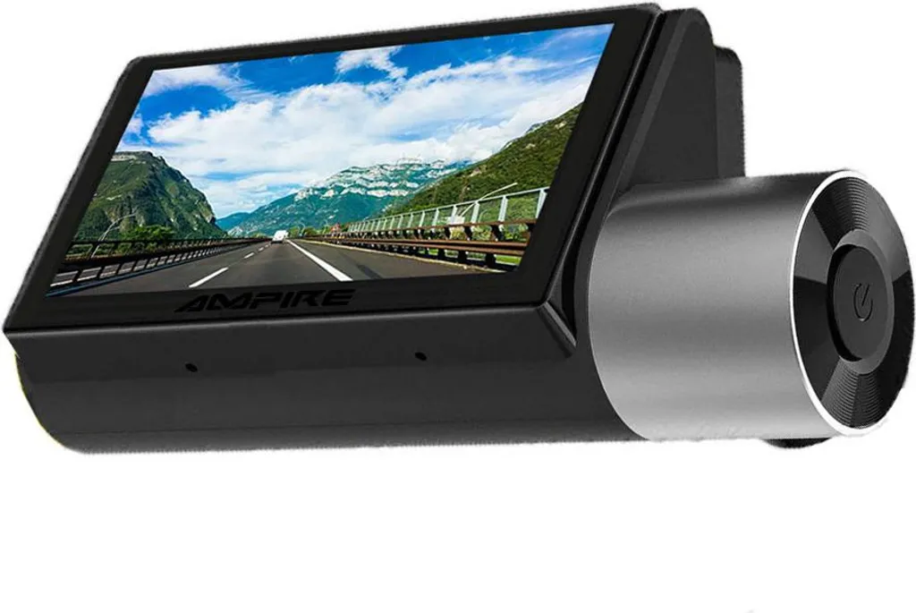 Dashcam double caméra Ampire DC7-Plus avec écran tactile de contrôle