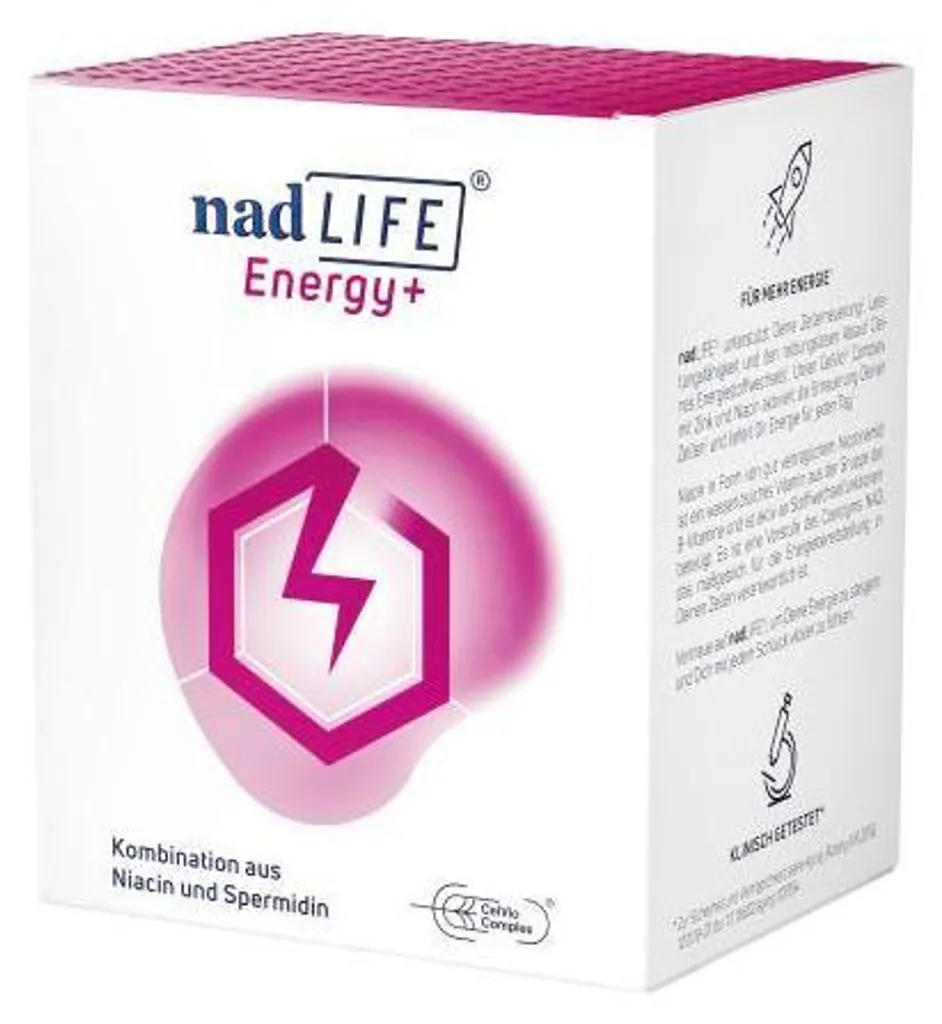 Nad Life Energy+ 30 sachets - Solution contre la fatigue chronique et âge