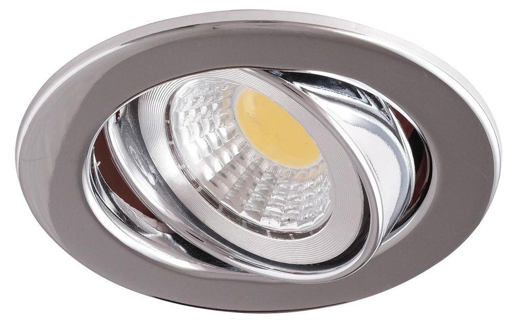 Einbaurahmen Verchromtes Metall 6101-A-C Ø65 mm für GU10 | Produktbild 