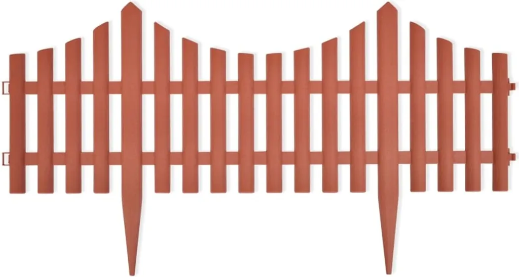 Bordure de gazon marron 10 m en PP : stop à l'envahissement du jardin - 9