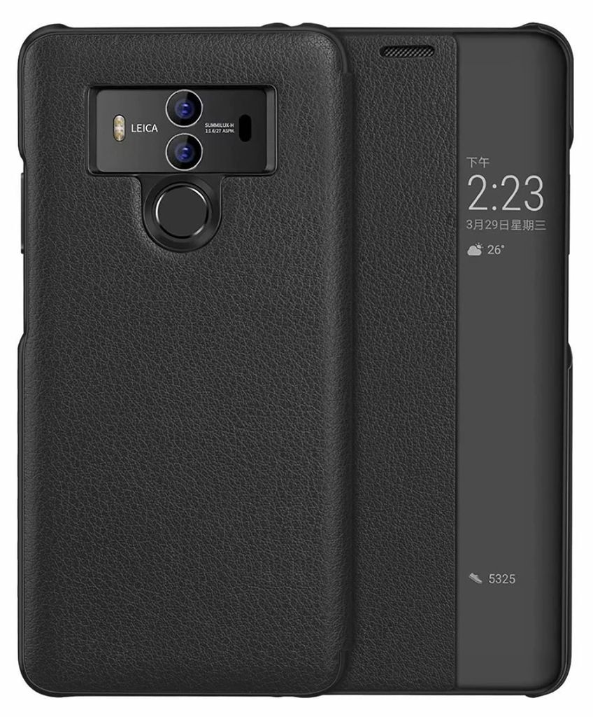 Huawei Mate 10 Pro hoesje, luxe Polyurethanleren Productafbeelding 