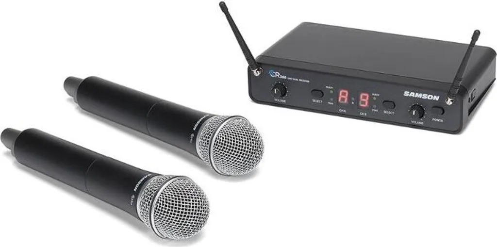 Samson Concert 288 Dual Handheld Système Sans Fil Double Micro Main